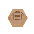 Wooden Honeycomb Combination Medal Display Stand Hexagon